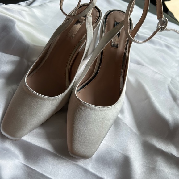ASOS Shoes - Elegant Ivory Satin Women's Shoes